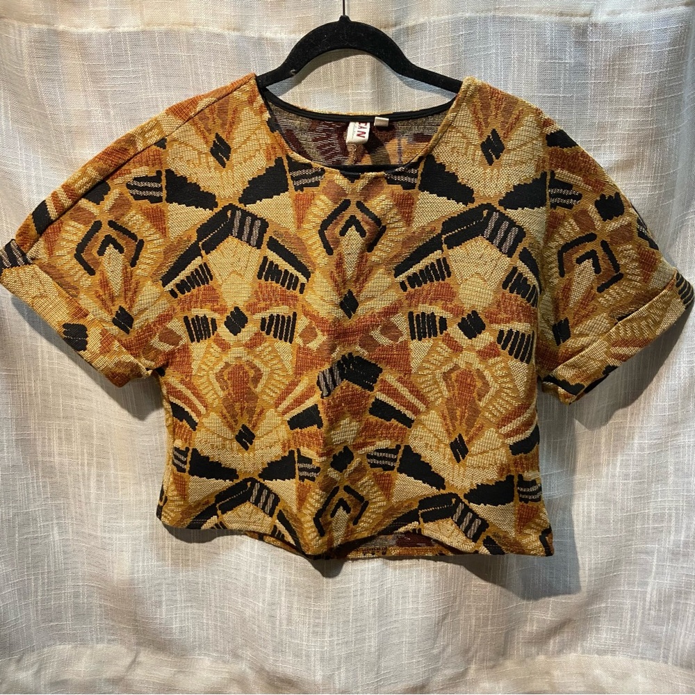 Anthropologie Dolan Textile Top